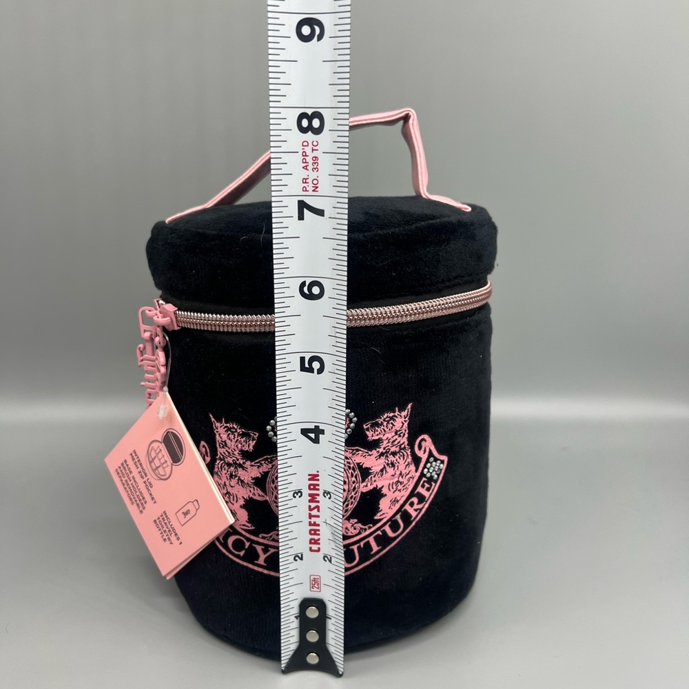 Juicy couture velour cosmetics bag - Picture 3 of 11
